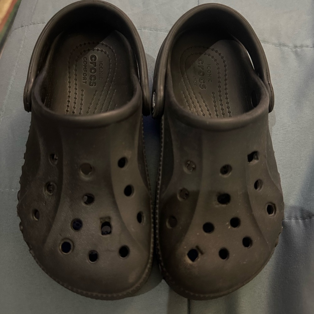 CROCS Black Sandals Comfortable Ventilated Design